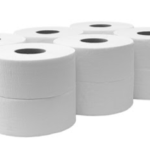 Papel Higiénico Jumbo Suavecel 2F Pasta 90m 12Rolos