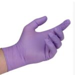 Luvas Nitrilo Sem Po Violeta L 100un